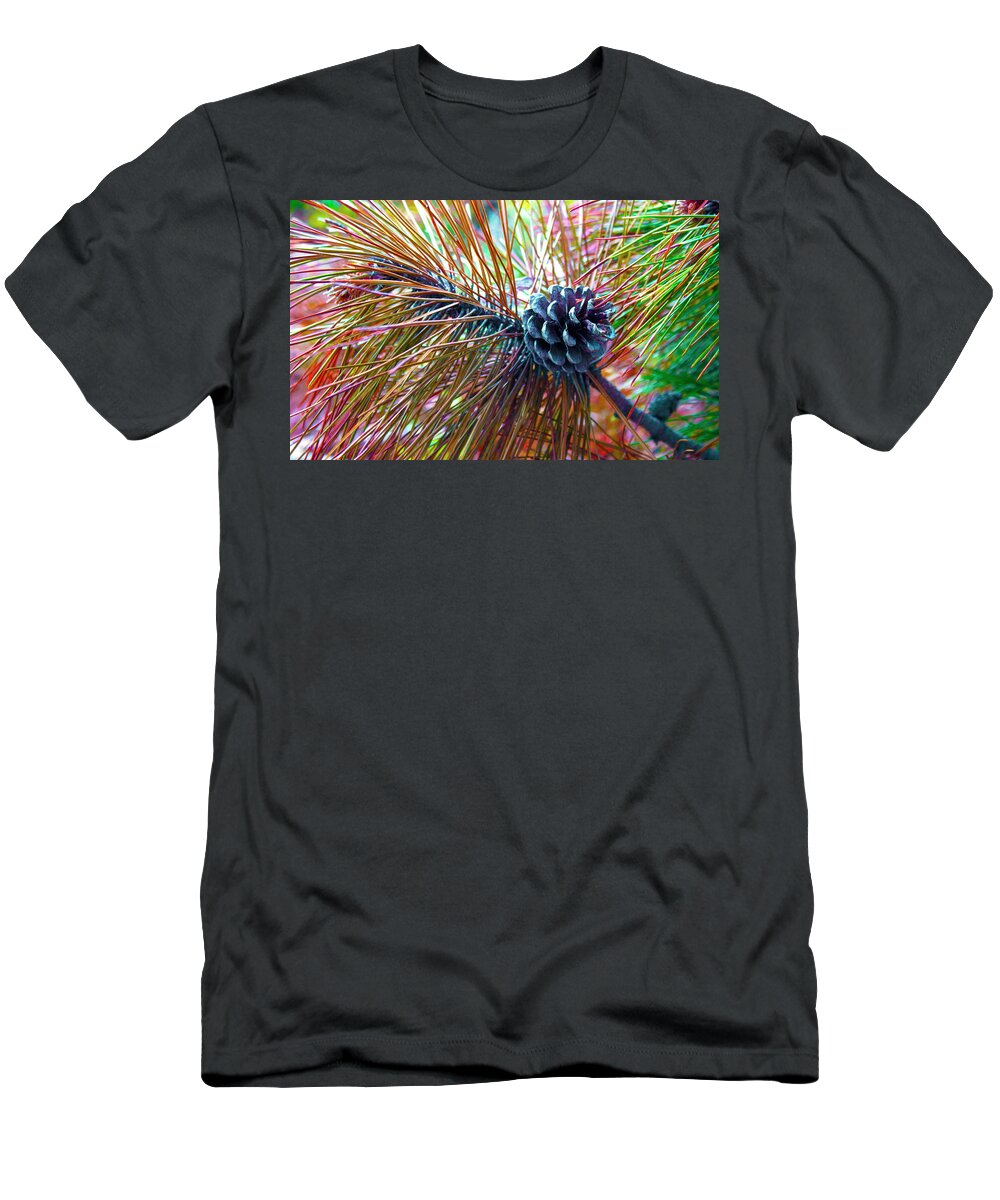 Gigi T-Shirt featuring the photograph Pine Bloom by Gigi Dequanne