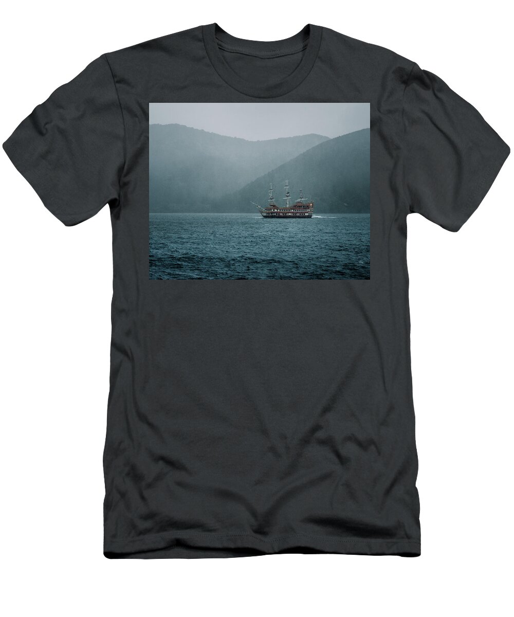 Scenic T-Shirt featuring the photograph Pirates Ahead by Dimitry Papkov