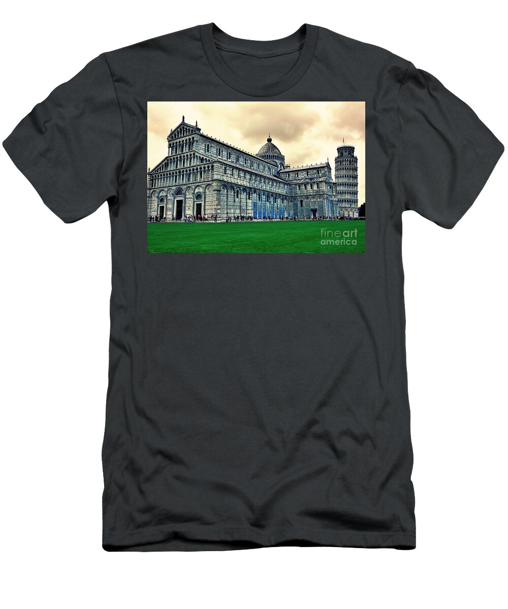 Pisa T-Shirt featuring the photograph Pisa by Ramona Matei