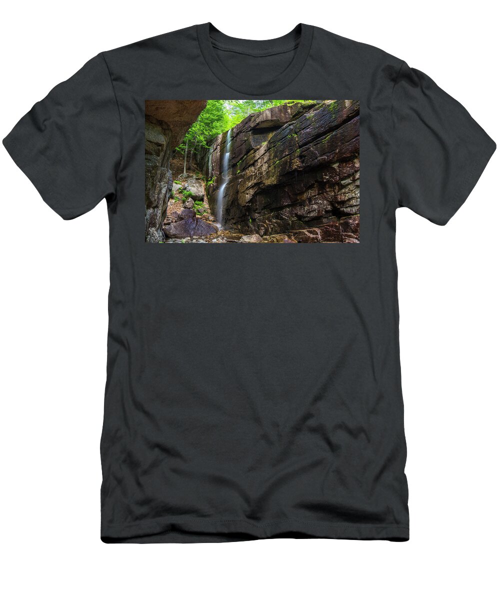 Pitcher T-Shirt featuring the photograph Pitcher Falls Horizontal by Chris Whiton