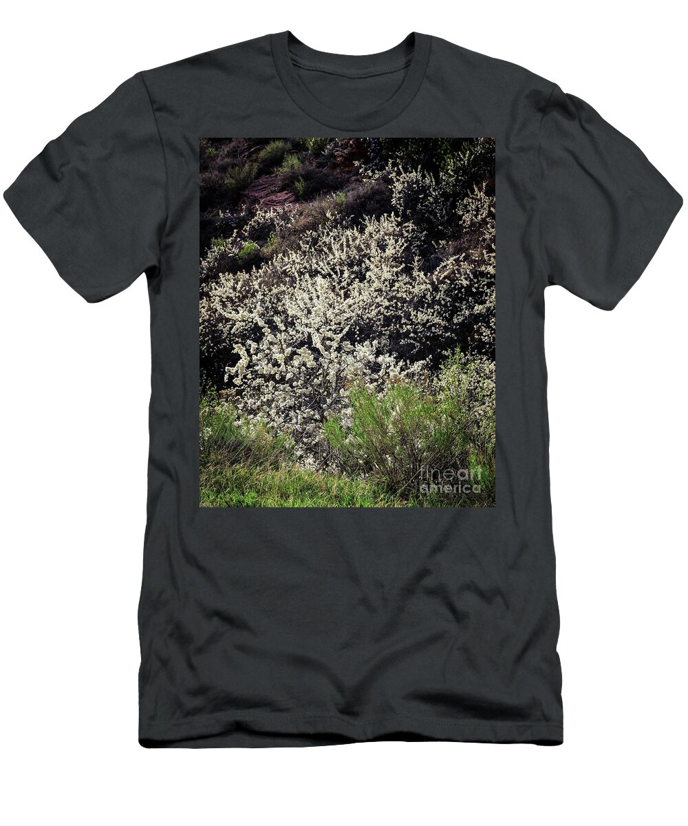 Jon Burch T-Shirt featuring the photograph Plum Pretty by Jon Burch Photography