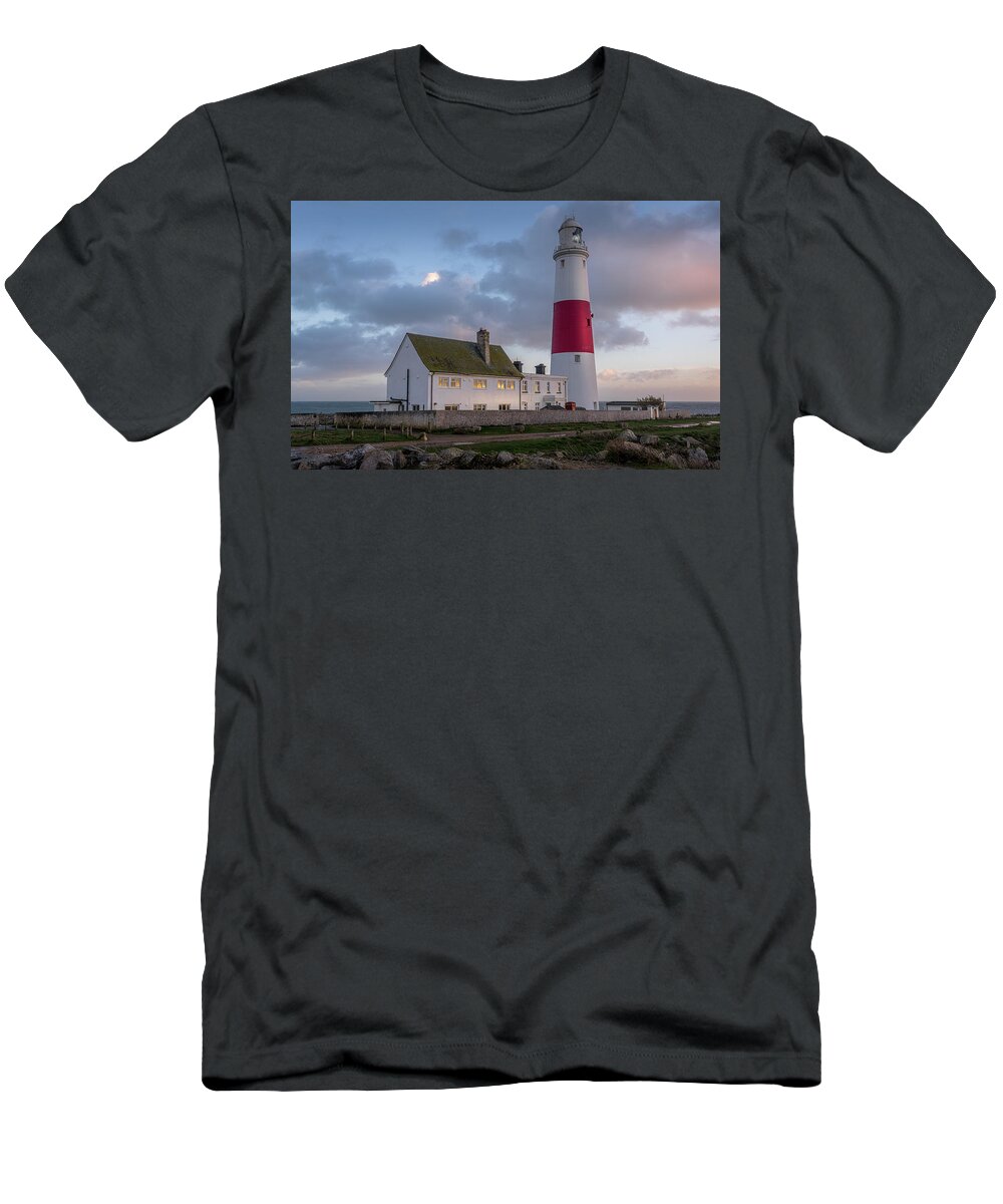 Portland T-Shirt featuring the photograph Portland Bill by Chris Boulton