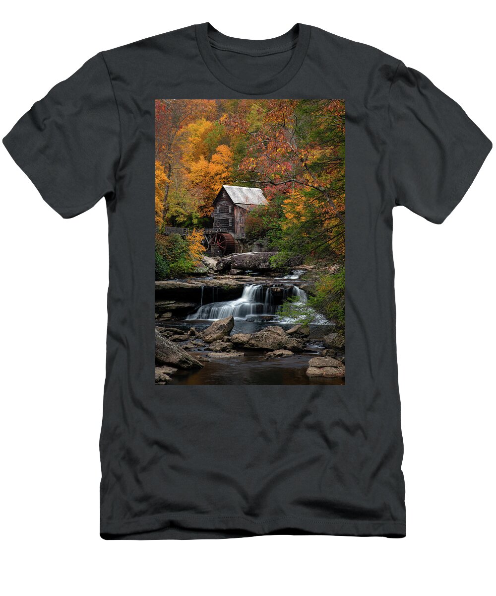 Blue Ridge Mountains T-Shirt featuring the photograph Portrait of Beauty by Robert J Wagner