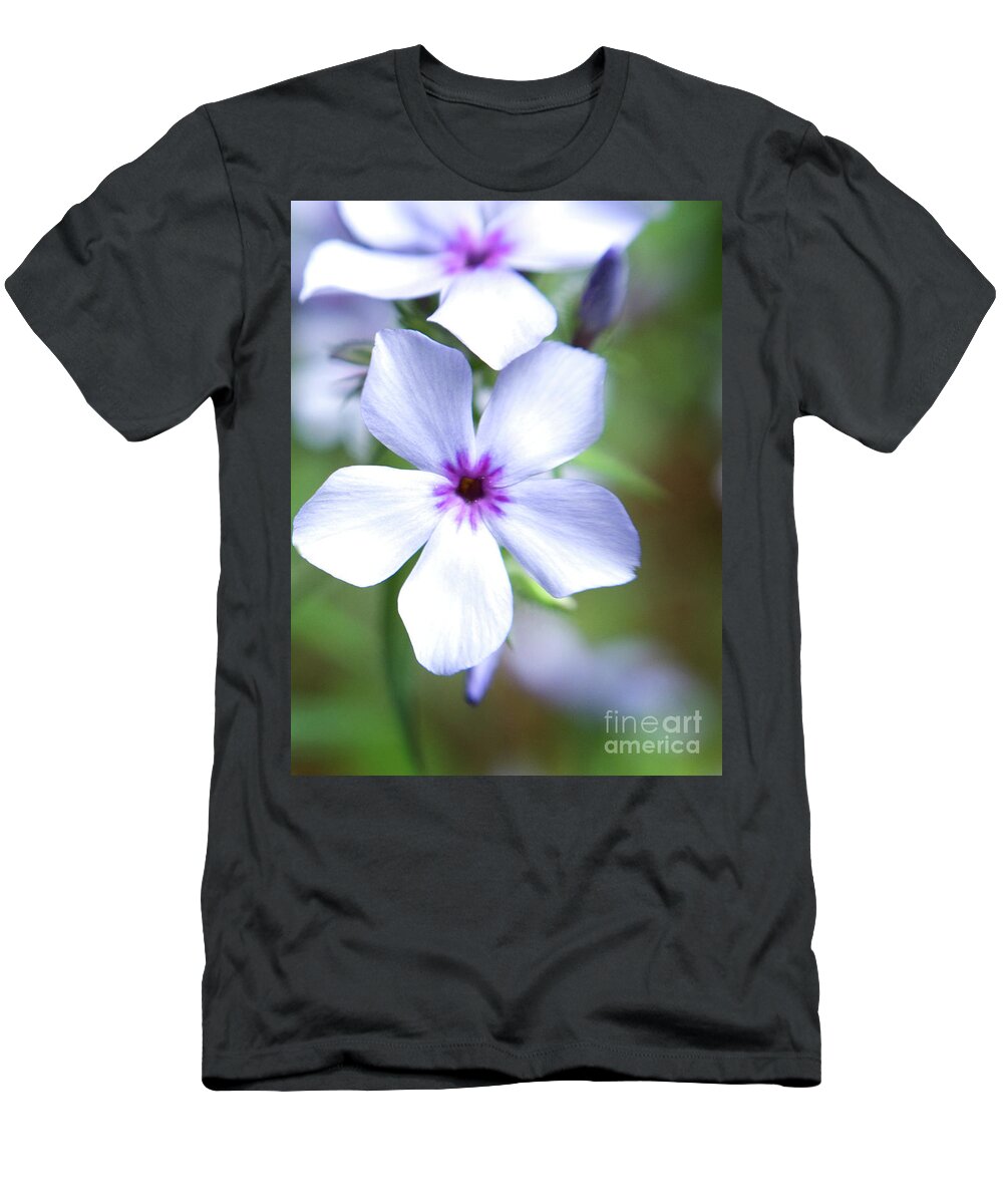 Color T-Shirt featuring the photograph Portrait of Chattahoochie Phlox by Dorothy Lee