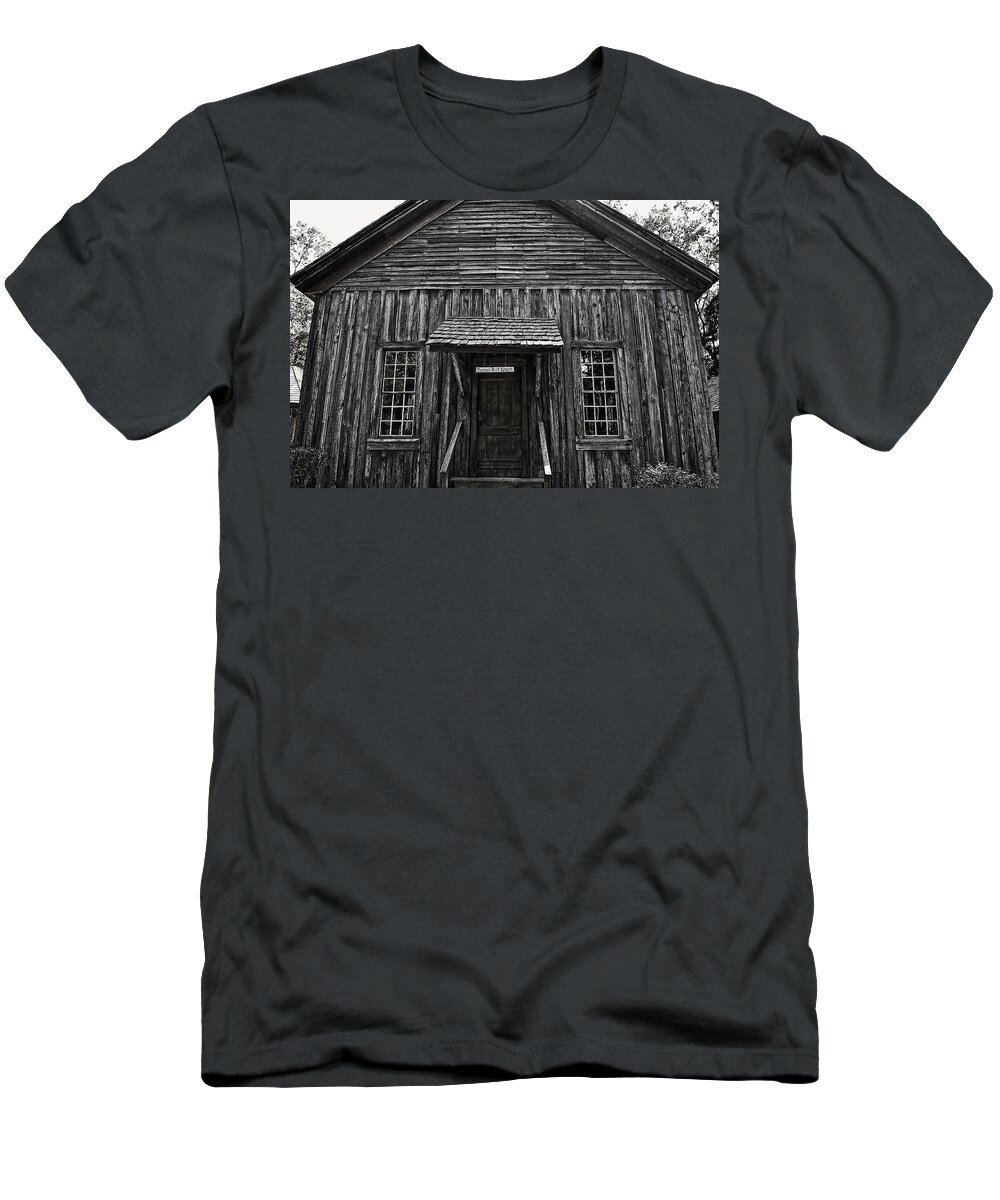 History T-Shirt featuring the photograph Possum Trot Church by George Taylor