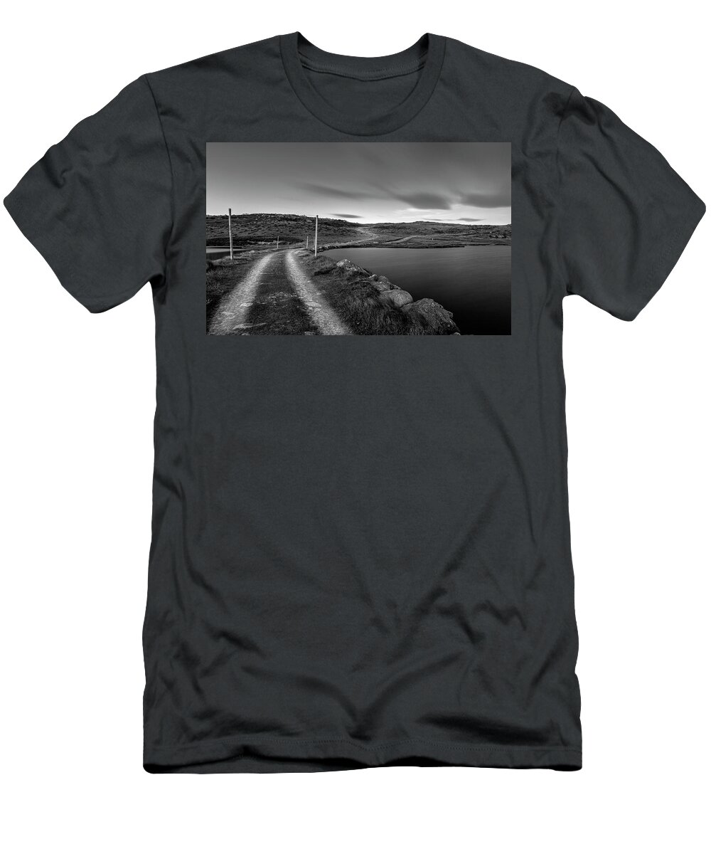Long Exposure T-Shirt featuring the photograph Pretty Valley and Beyond by Mark Lucey