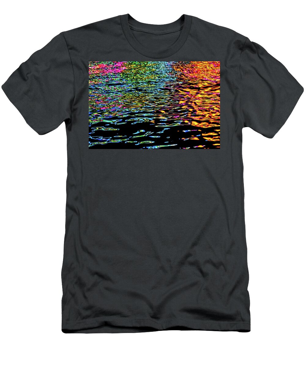 Abstract Photography T-Shirt featuring the photograph Random Events by Az Jackson