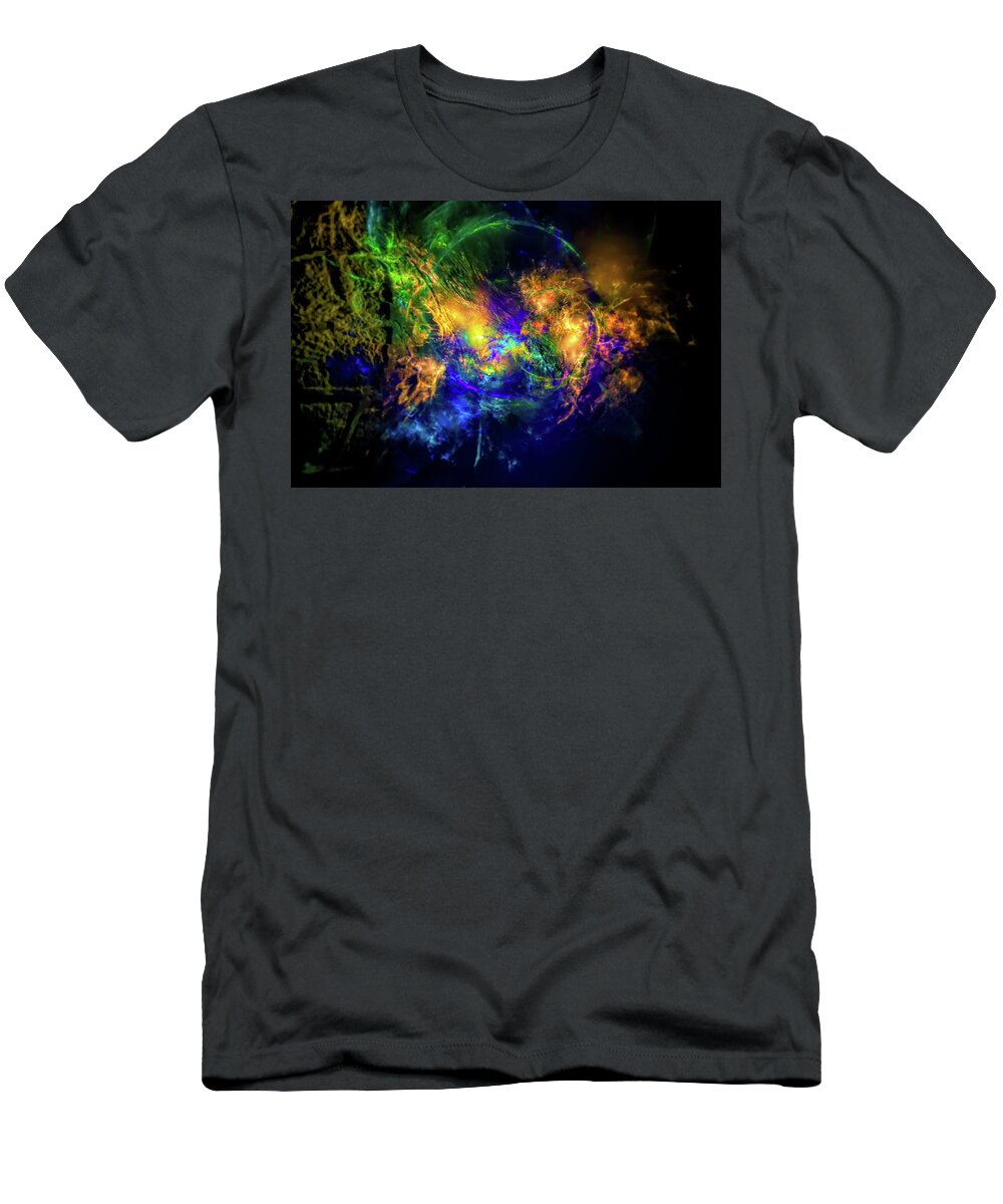 Home T-Shirt featuring the digital art Raze by Jeff Iverson