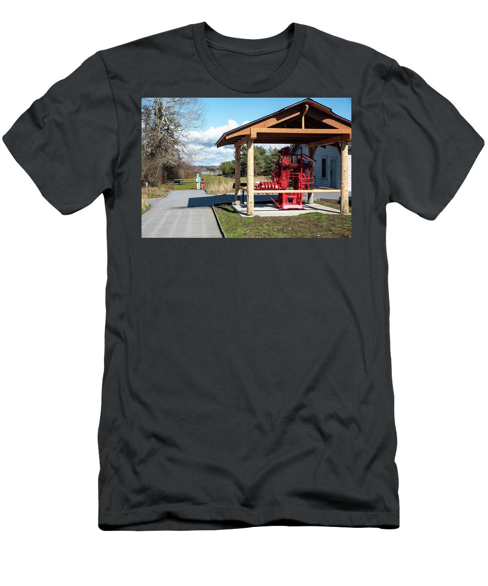 Red Iron Chink T-Shirt featuring the photograph Red Iron Chink by Tom Cochran