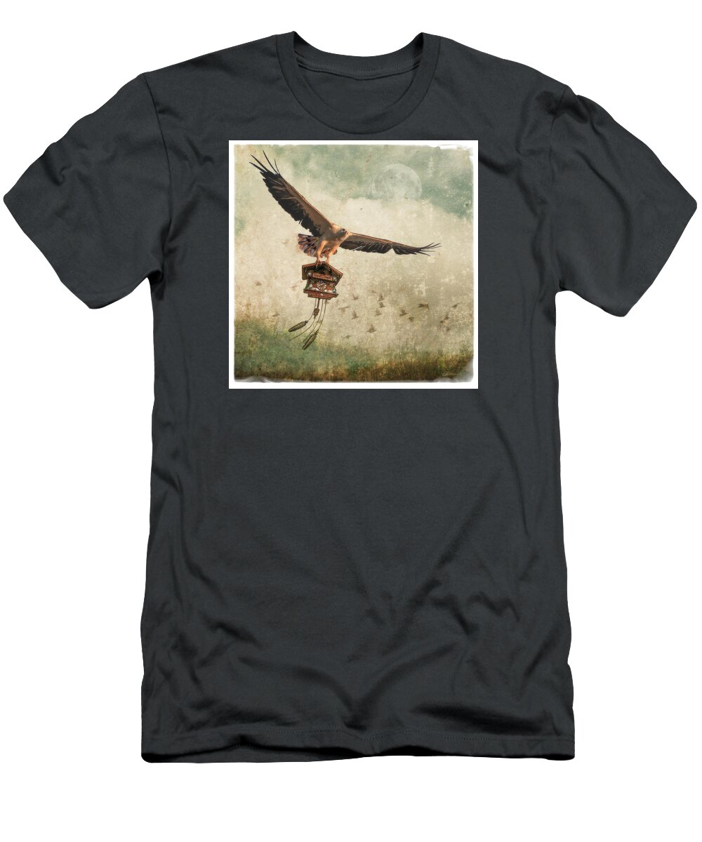 Redeeming T-Shirt featuring the digital art Redeeming the Time by Cindy Collier Harris