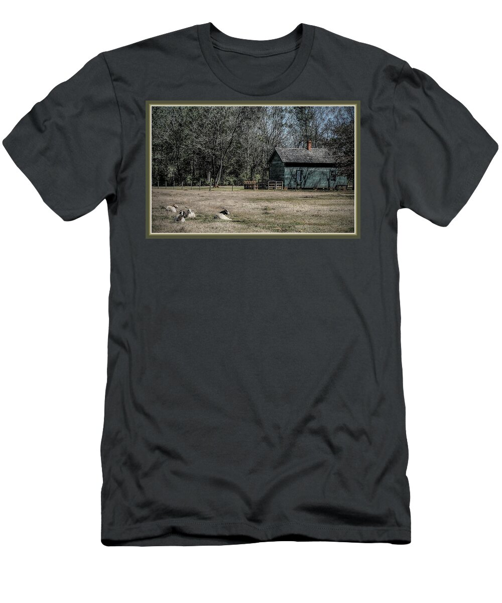 Animals T-Shirt featuring the photograph Residents by Thomas Fields