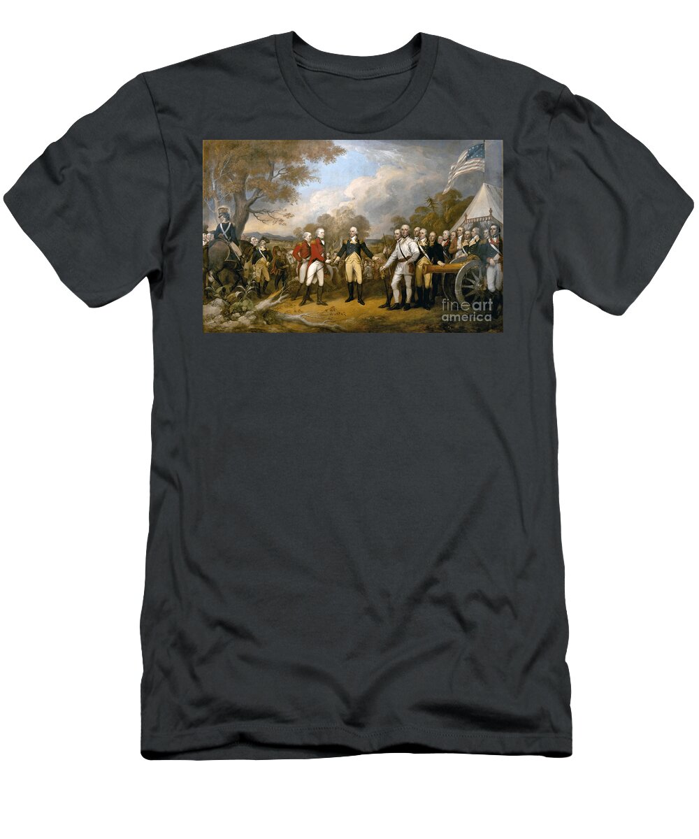 Revolutionary T-Shirt featuring the photograph Revolutionary War Battle Of Saratoga by Action