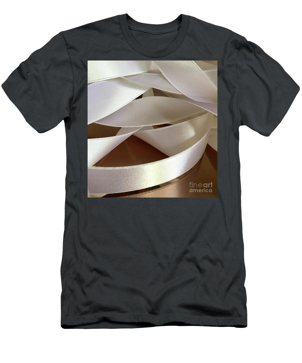 Ribbon T-Shirt featuring the photograph Ribbon Series 1-4 by J Doyne Miller