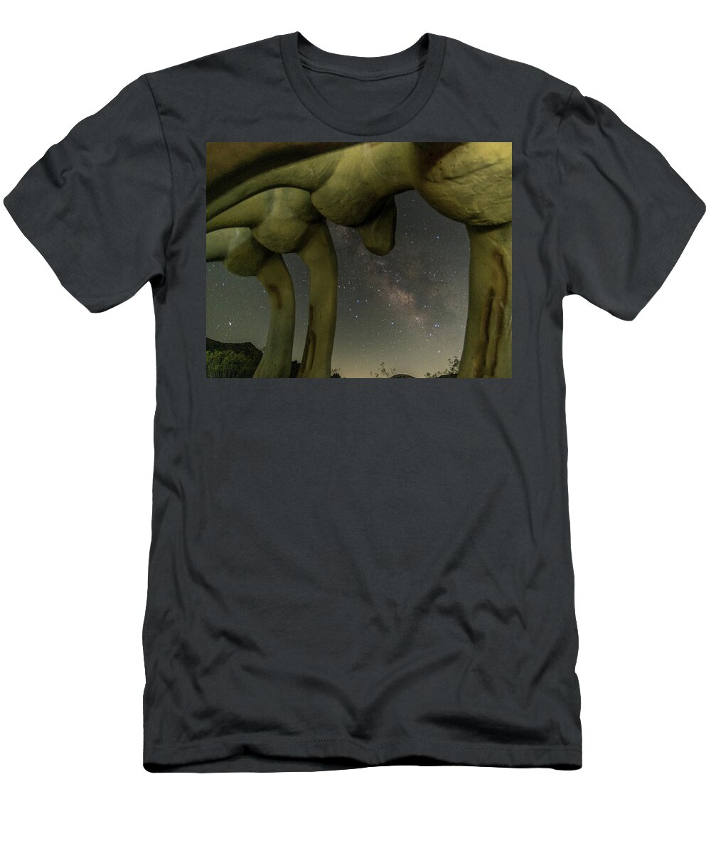 Milkyway T-Shirt featuring the photograph Ribs by Daniel Hayes