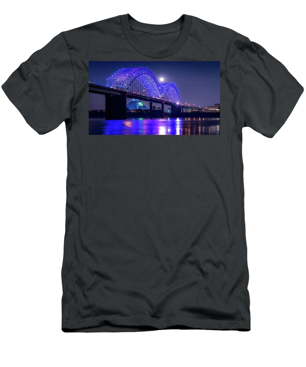 Colors T-Shirt featuring the photograph Road To Memphis by Darrell DeRosia