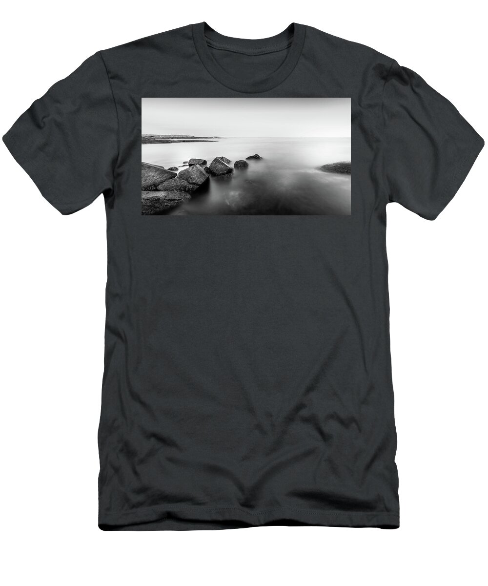 Rocks T-Shirt featuring the photograph Rocky Coastal Landscape And Smooth Water by Nicklas Gustafsson
