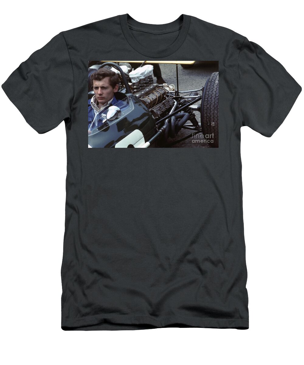 Ron Dennis T-Shirt featuring the photograph Ron Dennis by Oleg Konin