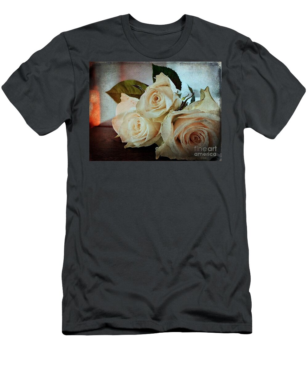 Roses T-Shirt featuring the photograph Roses by Claudia Zahnd-Prezioso