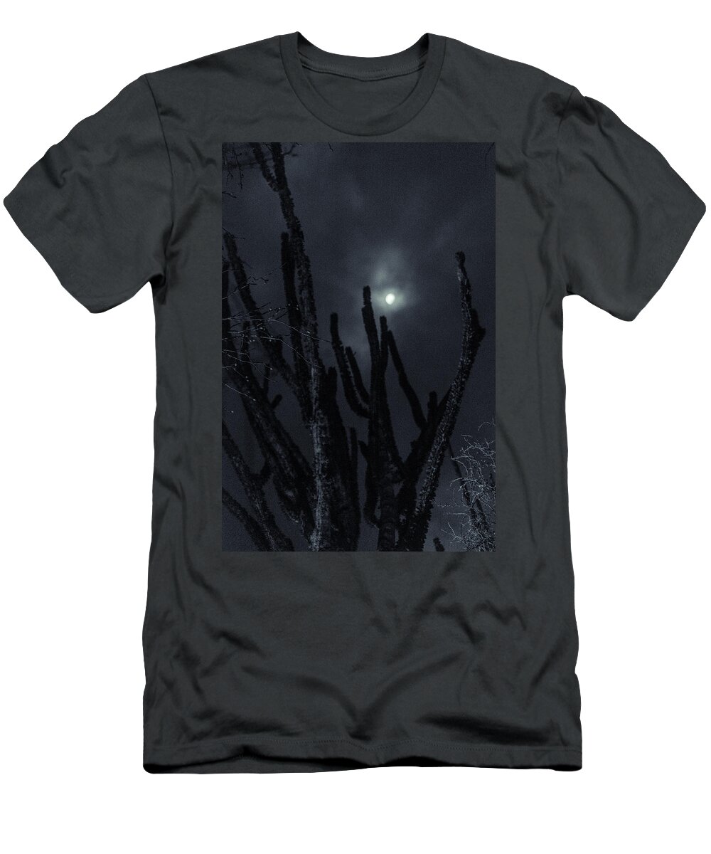 Night T-Shirt featuring the photograph Round Midnight by Alex Lapidus