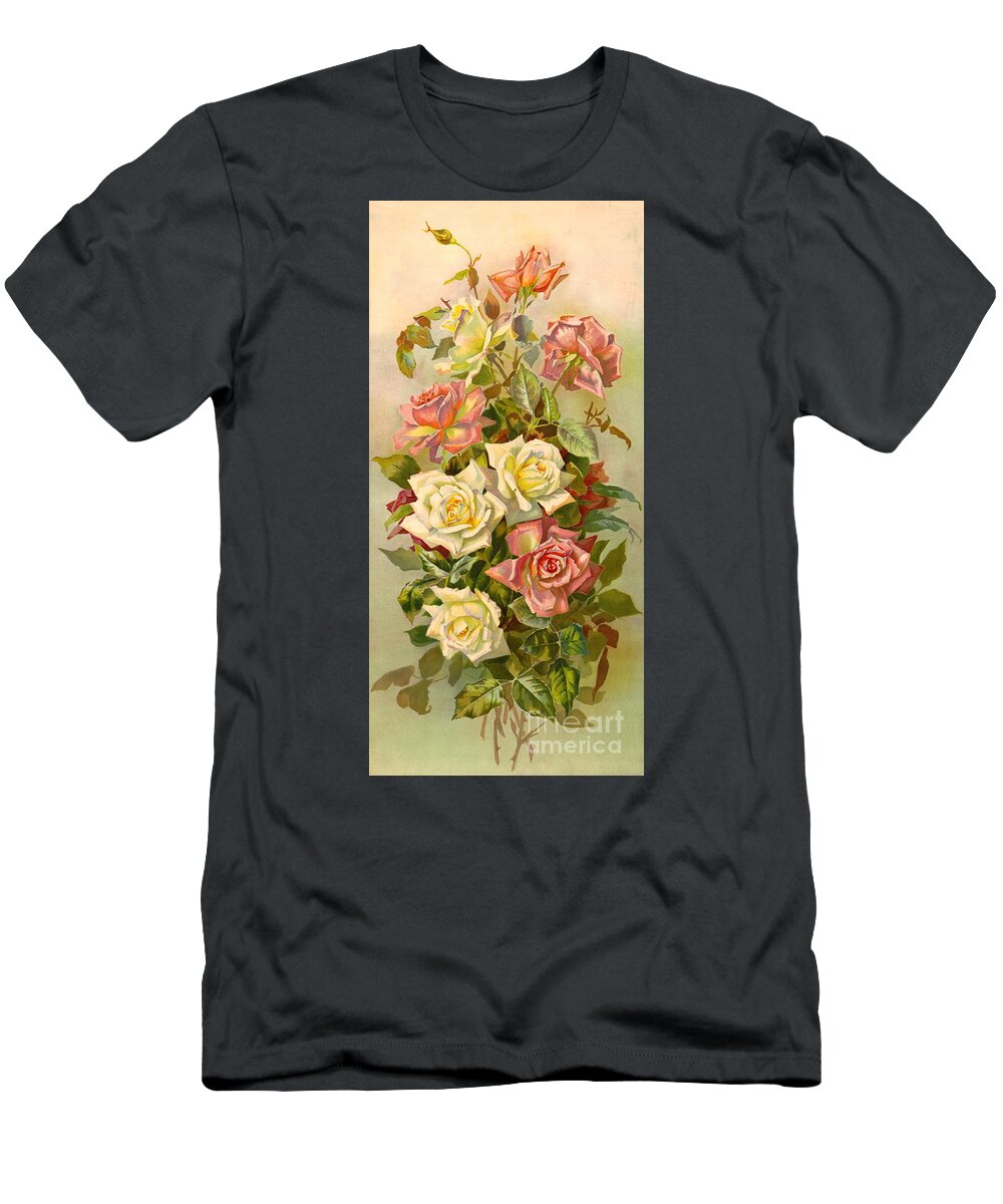 Flowers T-Shirt featuring the photograph Royal Bouquet 1901 by Padre Art