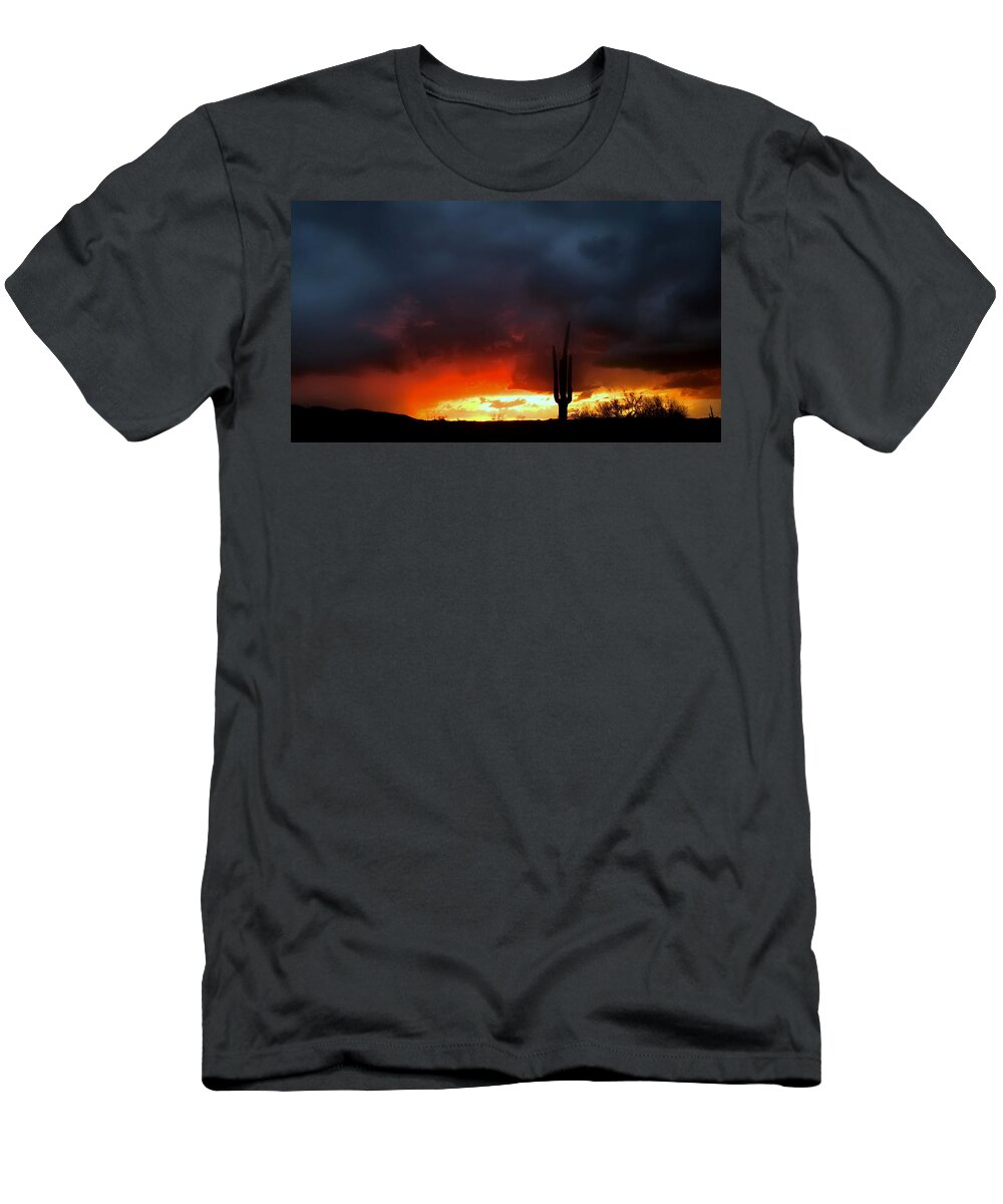 Tequila T-Shirt featuring the photograph Tequila Sunset by Gene Taylor