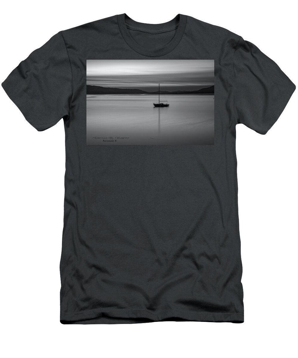 Landscape T-Shirt featuring the photograph Sailing away by Devin Wilson