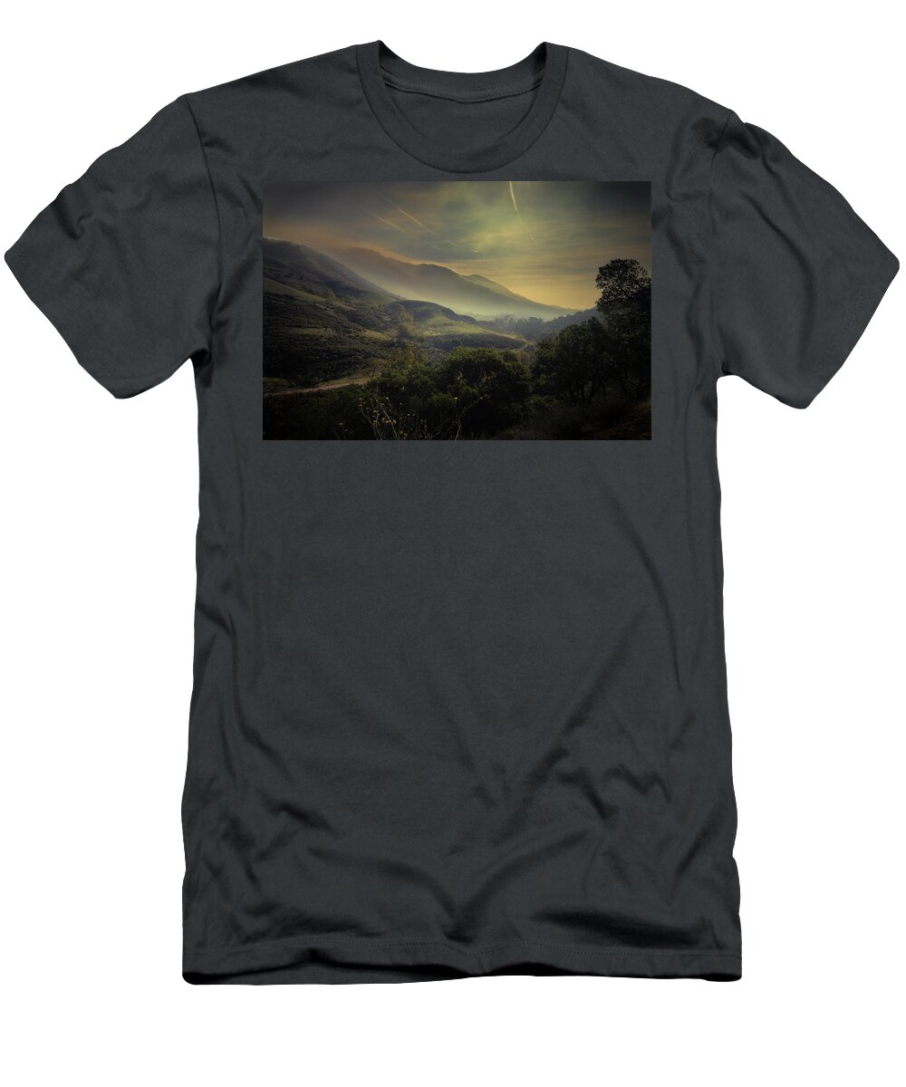 Landscape T-Shirt featuring the photograph Cuesta Grade by Lars Mikkelsen