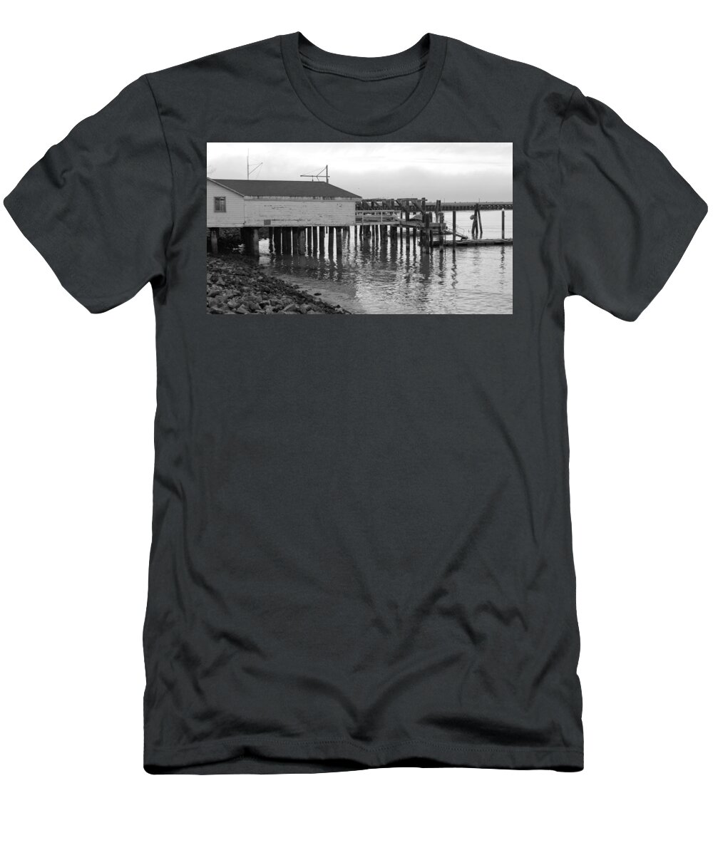 Dock T-Shirt featuring the photograph SanFrancisco 2 by Carol Jorgensen
