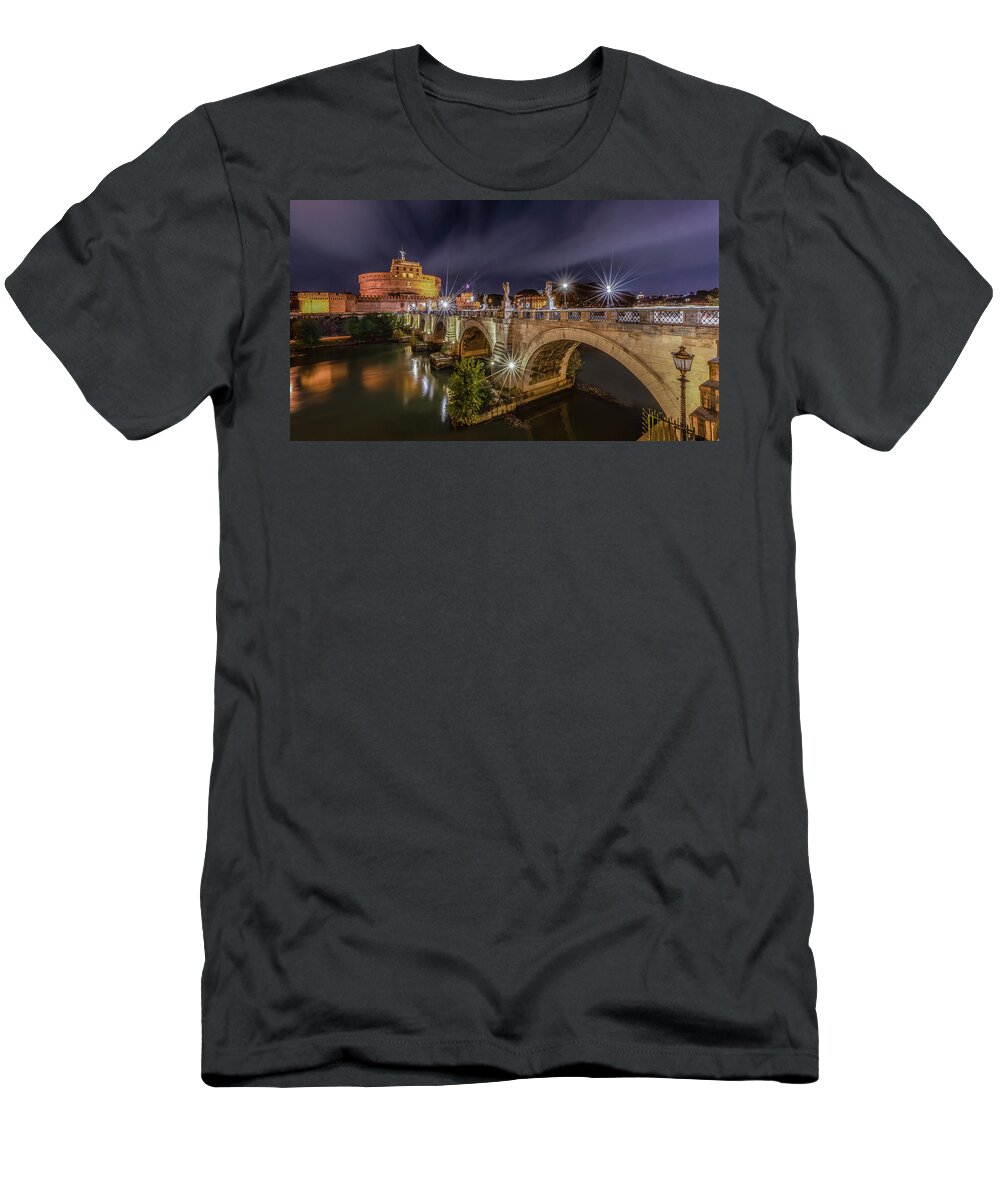 Sant' Angelo T-Shirt featuring the photograph Sant' Angelo by David Downs