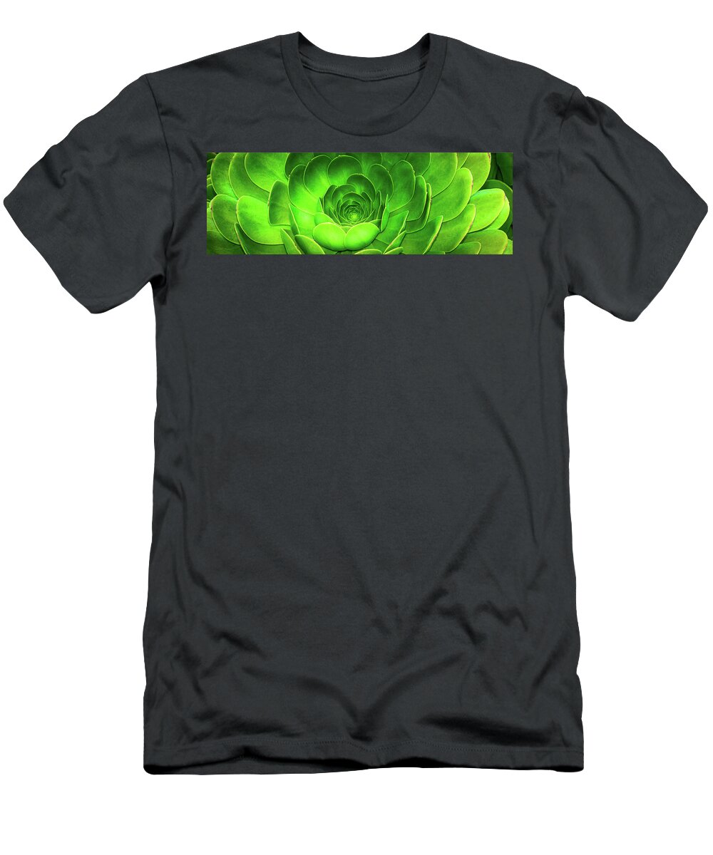 Environmental T-Shirt featuring the photograph Santa Barbara Succulent #7 by Jennifer Wright