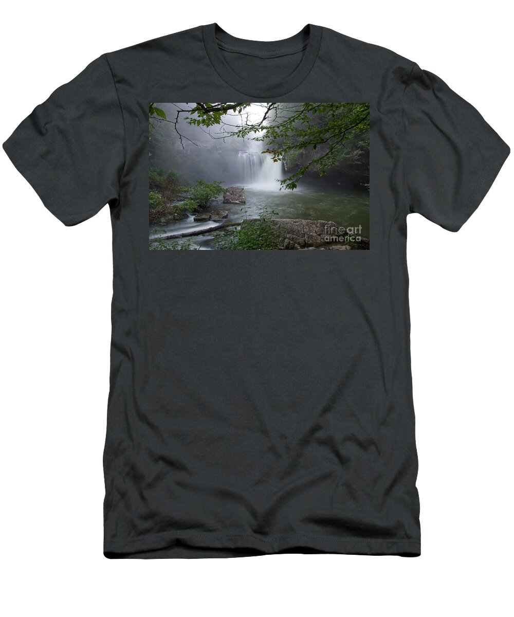 Savage Falls T-Shirt featuring the photograph Savage Falls 21 by Phil Perkins