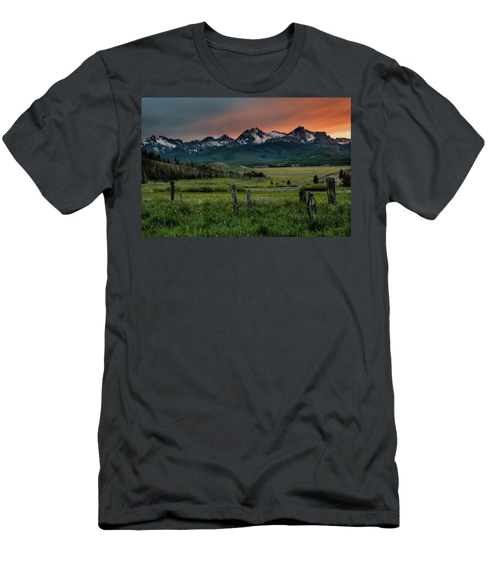 Sunset T-Shirt featuring the photograph Serenity at Happy Hour by Link Jackson