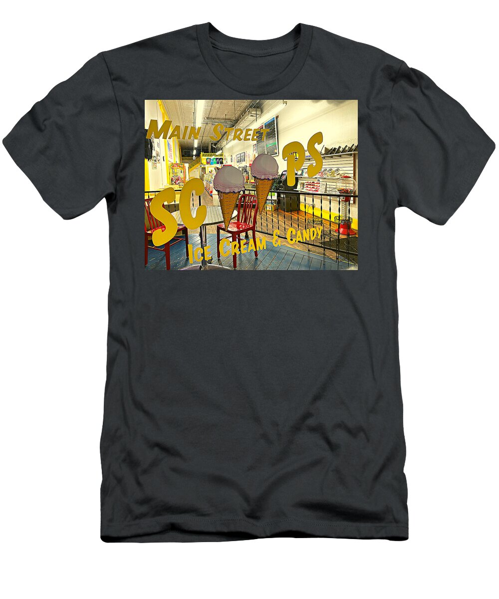 Scoops T-Shirt featuring the photograph Scoops by Lee Darnell