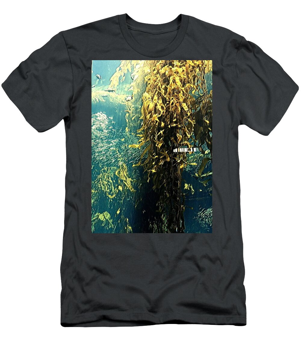 Seaweed T-Shirt featuring the photograph Seaweed by Juliette Becker