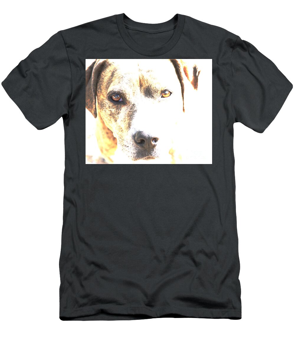Dog T-Shirt featuring the photograph She Sees Me by Kae Cheatham