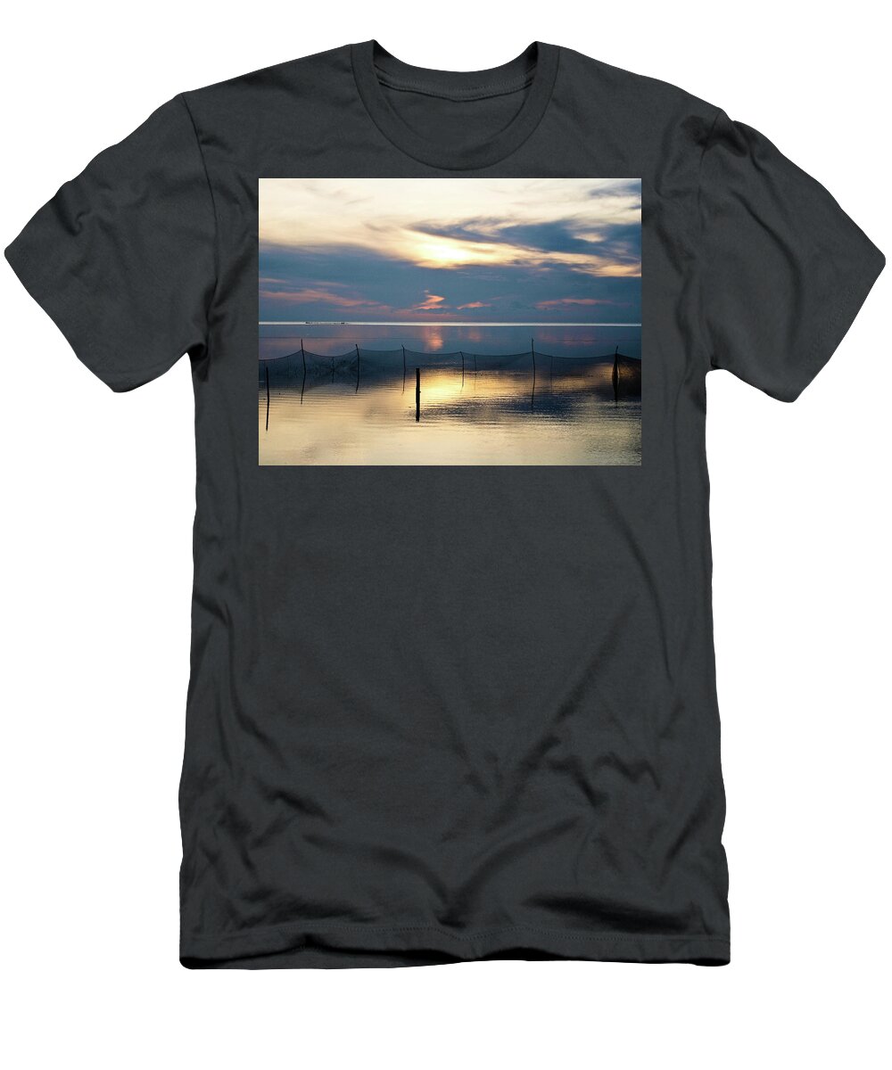 Asia T-Shirt featuring the photograph Shimmering Dawn by David Desautel
