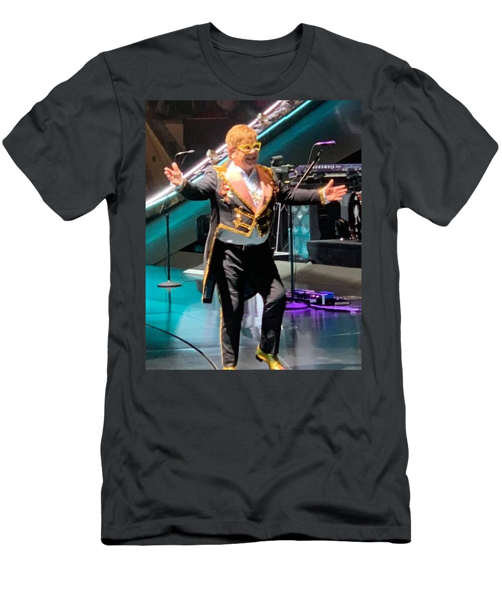 Elton T-Shirt featuring the photograph Sir Elton by Lee Darnell