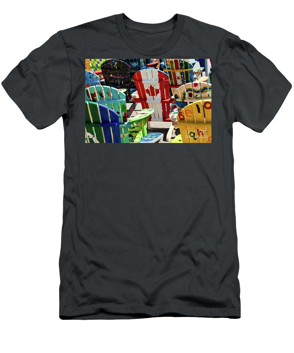 Canada Day T-Shirt featuring the photograph Sitting Proud by Marilyn Cornwell