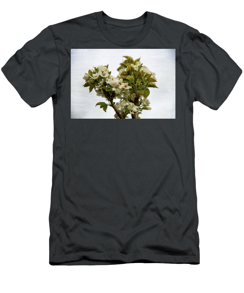 Brush T-Shirt featuring the photograph Soft Petals by Elin Skov Vaeth