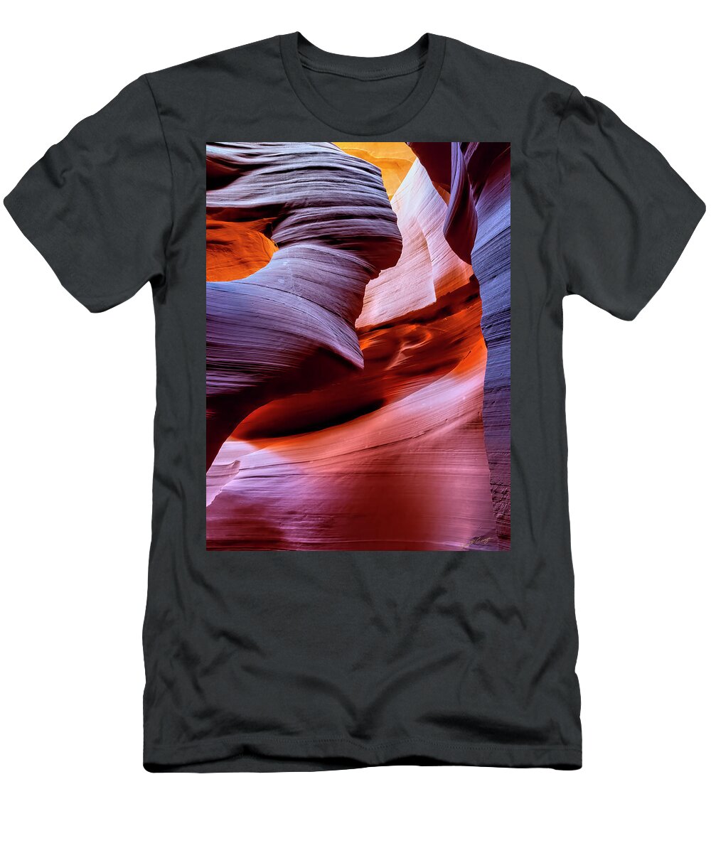 Antelope Canyon T-Shirt featuring the photograph Spirit by Dan McGeorge