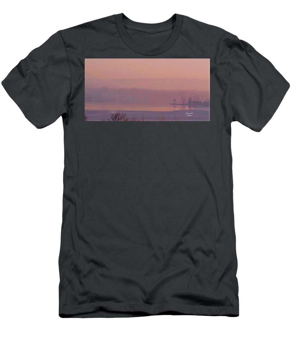 Lake T-Shirt featuring the photograph Spring Lake Melts by John Anderson