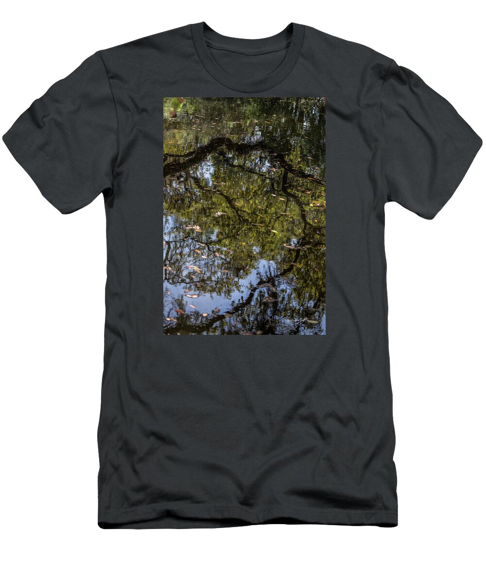 Photograph T-Shirt featuring the photograph Springtime Reflections by Suzanne Gaff