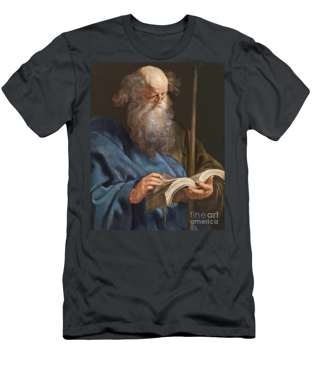 St. Thomas T-Shirt featuring the painting St. Thomas - CZTHO by Peter Paul Rubens