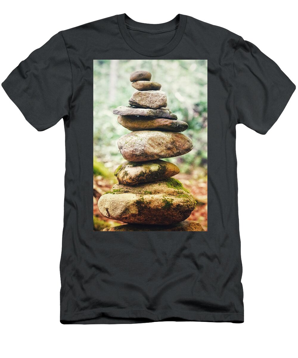 Photo T-Shirt featuring the photograph Stack'm High by Evan Foster