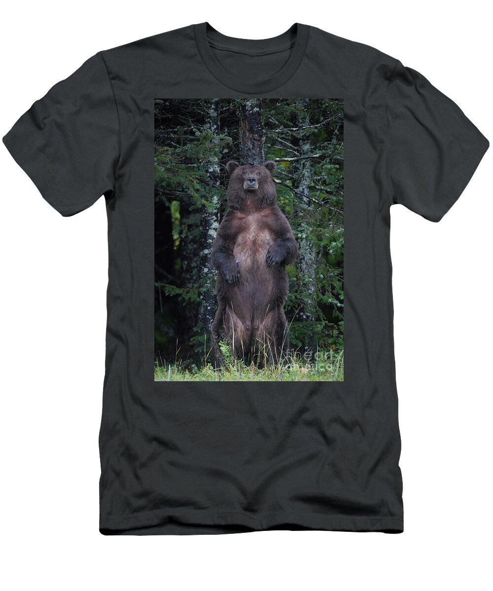 Alaska T-Shirt featuring the photograph Standing Tall by Patrick Nowotny