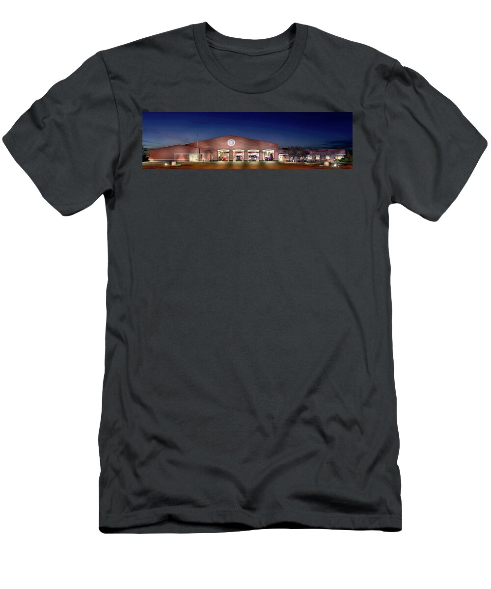 Safety T-Shirt featuring the photograph Station No. 1 by Steve Templeton