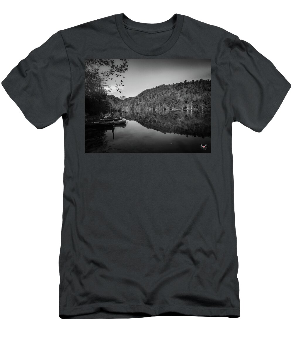 Oklahoma T-Shirt featuring the photograph Still Reflection by Pam Rendall