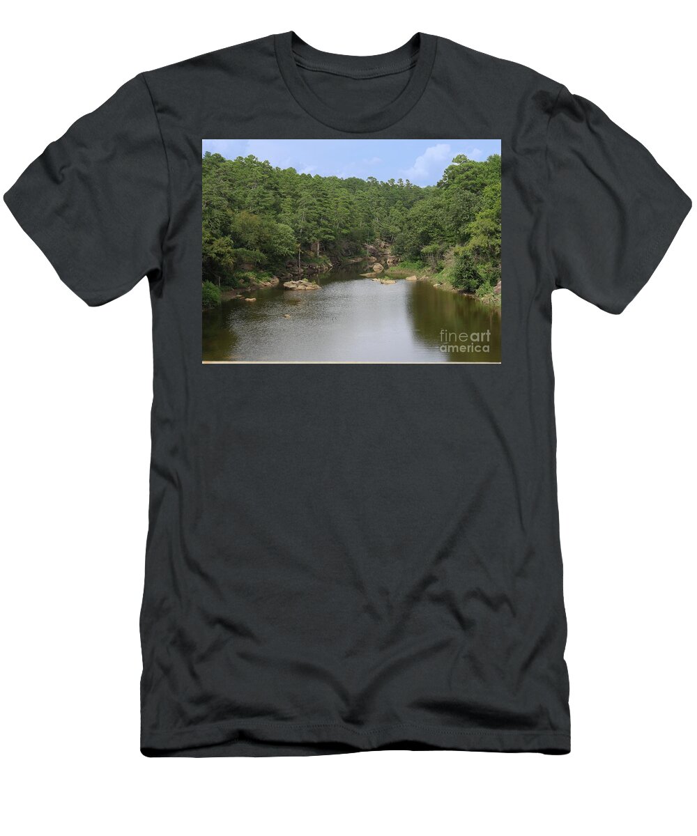 Ash T-Shirt featuring the photograph Still Waters by On da Raks