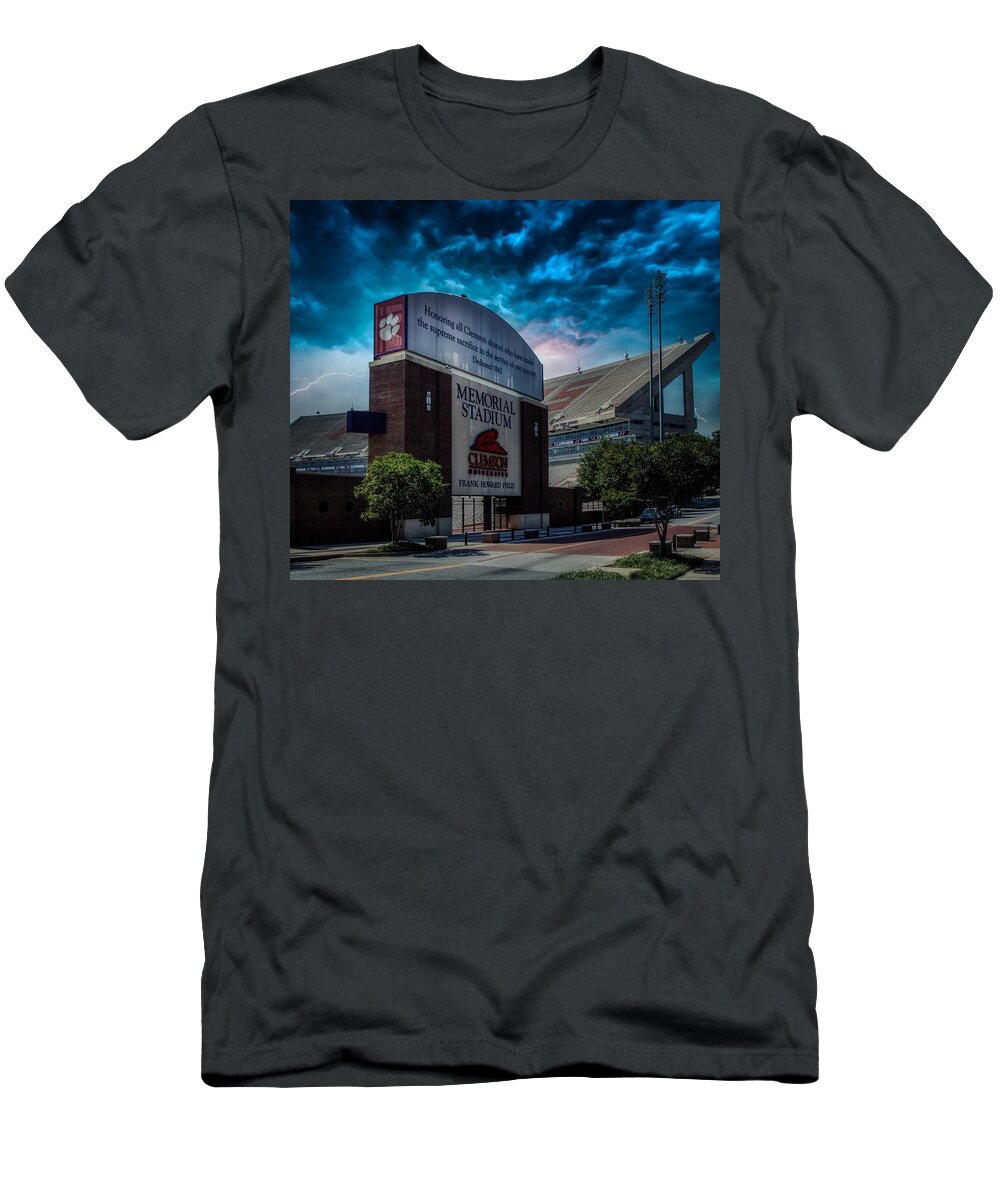 Clemson University T-Shirt featuring the photograph Storm Over Death Valley by Mountain Dreams