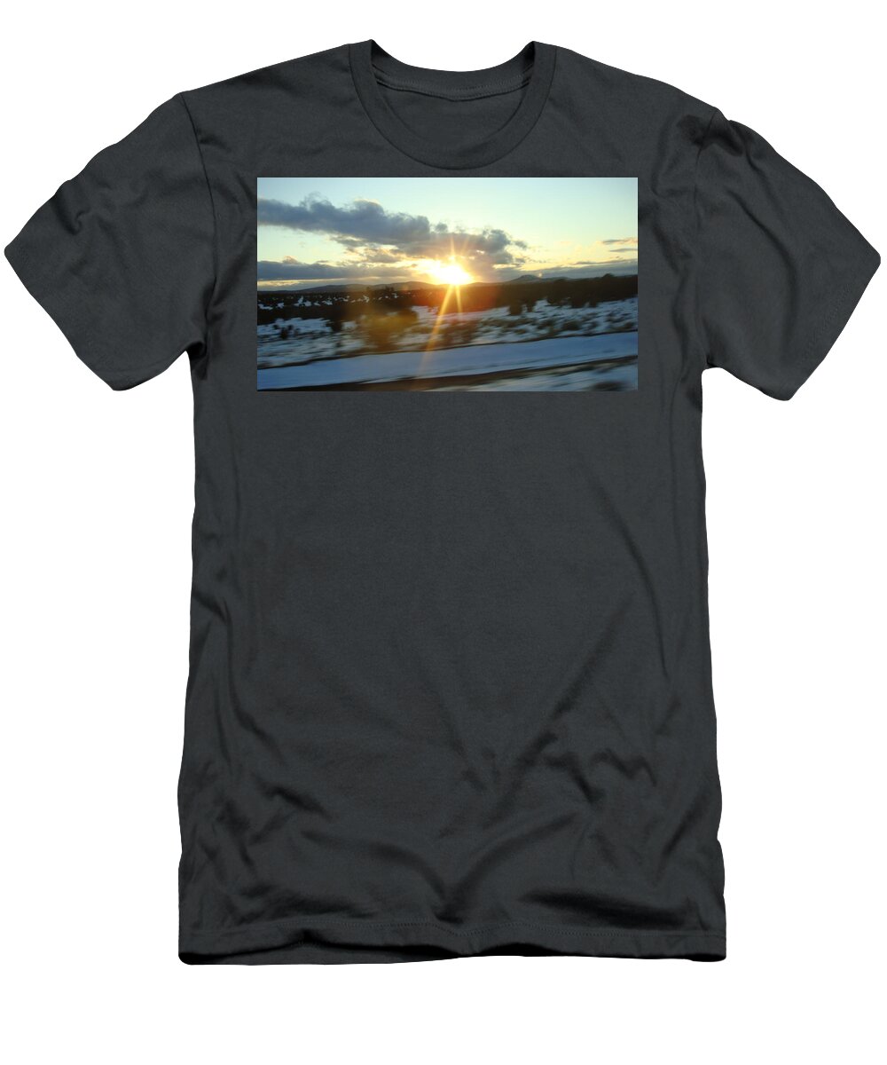  T-Shirt featuring the photograph Sunfall 1 by Trevor A Smith